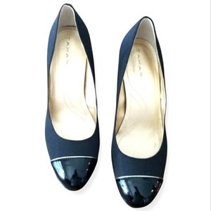 Tahari Cap Toe Laurie Heels